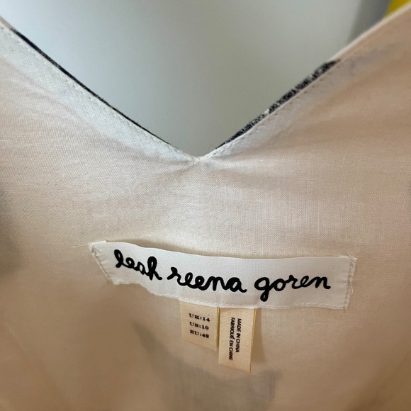 NWOT Leah Reena Goren x Anthropologie Feline Karma Cat Dress ~ Size 10 - Picture 10 of 11